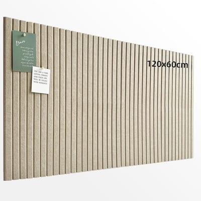 vilt prikbord zelfklevend 120 x 60 cm prikbord met verticale strepen, decoratief vilt prikbord, vision board fotowand beeldwand voor kinderkamer kantoor keuken – kaki