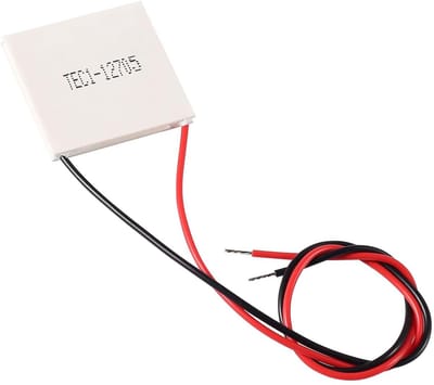 Thermo-elektrische koelplaat TEC1-12705 voor koeling, 40 x 40 mm, 12V 5A