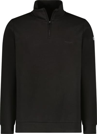 Cars Jeans Proley Sw Halfzip Black Maat: S | Sweaters Outlet | Heren | Zwart