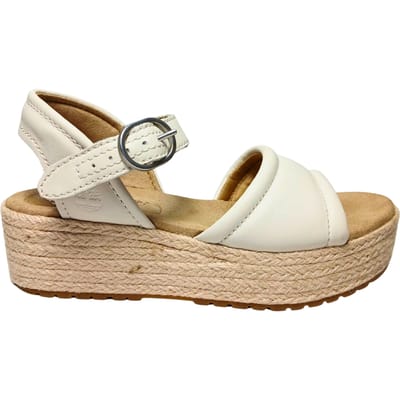 Damesschoenen Timberland Santorini Sun Backstrap Sandal Natural Full Grain