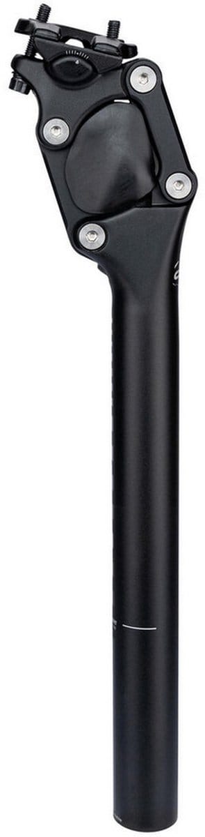 Contec Slim Long Travel - Parallellogram Verende Zadelpen - Ø 27,2 Mm, 350 Mm Lang - Uit Een Stuk Gesmeed - 36MM veerweg