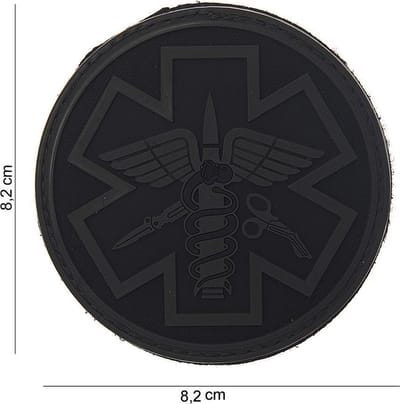 101 Inc Embleem 3D Pvc Para Medic  13021