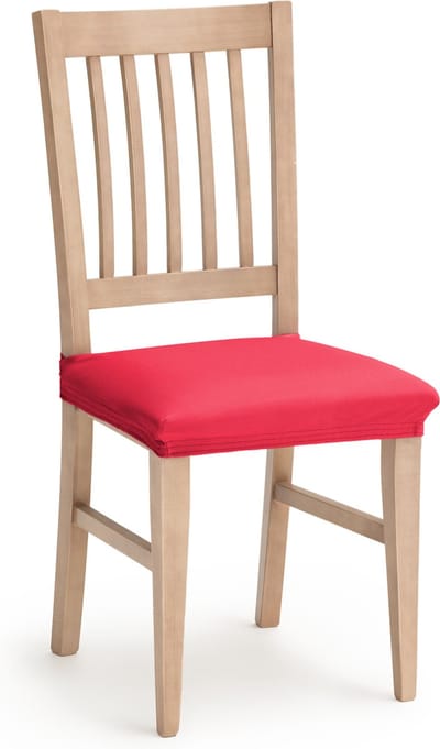 Belmarti® Stoelhoes Anza (geleverd per 2 stuks) voor eetkamerstoelen 40cm tot 50cm breed - Rood