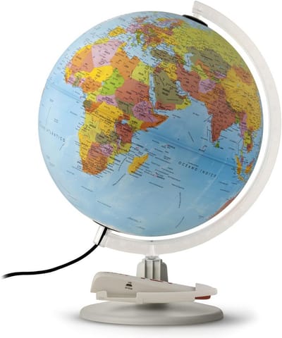 Interactieve Verlichte Wereldbol met Audiopen en Spelletjes