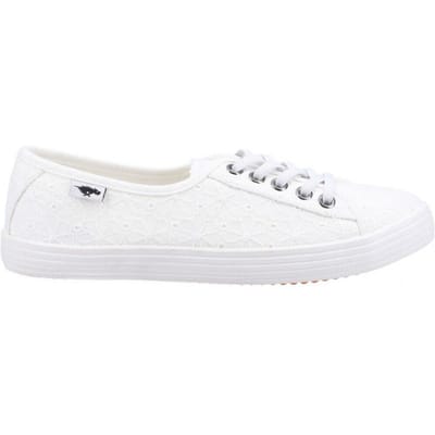 Rocket Dog Dames/dames Chow Chow Elsie Eyelets Pompen (Wit)