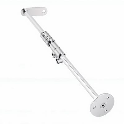 Bielle de Connexion Volant Karting 515mm Support Colonne Volant Kart à Quatre Roues white