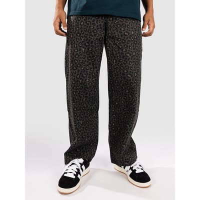 Blue Tomato Leopard Print Baggy Denim Jeans