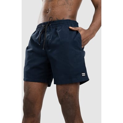 Billabong All Day Layback 16  Shorts, Heren marineblauwe Zwembroek M Vloot