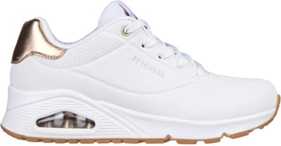 Skechers Uno - Gouden Air - Dames Sneakers - Wit
