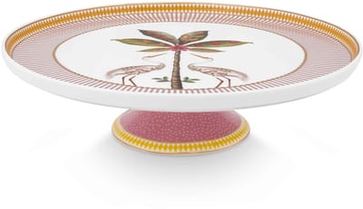 Pip Studio - La Majorelle - Taartplateau - Roze - Porselein - 21cm