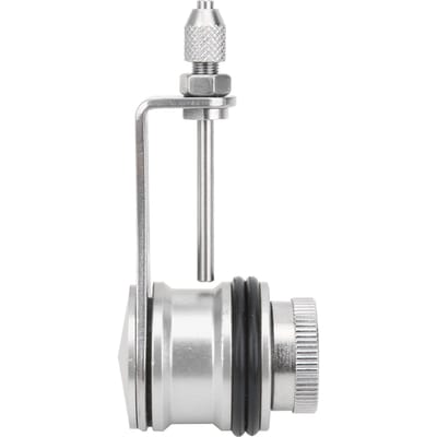 Visknoopset Draadknoopgereedschap voor Lijnwinder Assistent Knoopverbinder Accessoires zilver