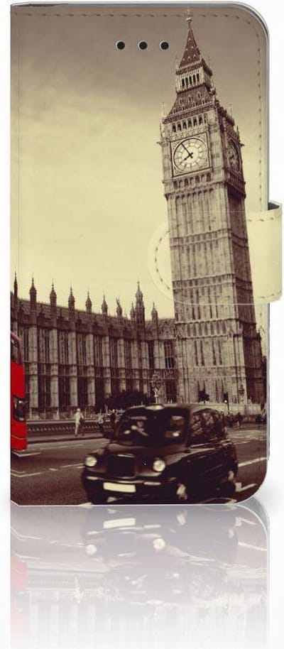 Book Case voor Apple iPhone X | Xs Flip Cover Londen