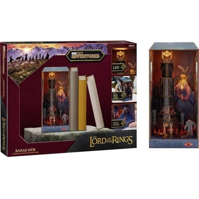 Revell Modelbouwpakket - 00537 Tiny Adventures - Lord of the Rings - Barad-Dûr - Boekhoekje met LED Verlichting - 18x11x23cm Houten - Revell - Modelbouw
