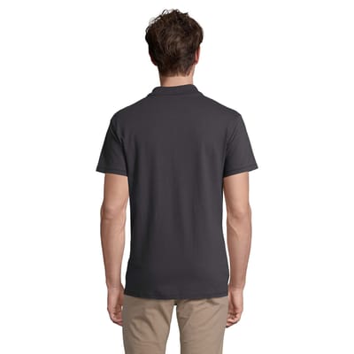 SOLS Heren Lente II Poloshirt (Muis Grijs Effen)