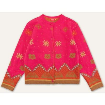 Oilily Vista Vest- maat92/2T Prism Roze