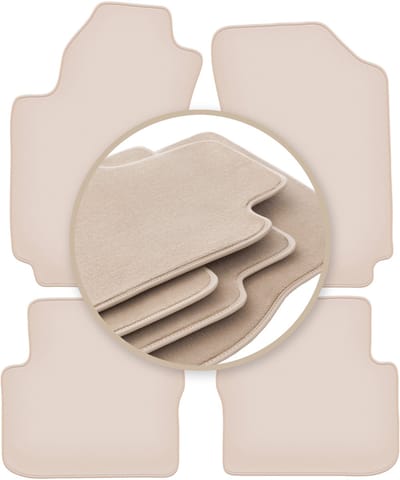 PREMIUM beige vloermatten voor: Dodge Dart sedan 2012-2016