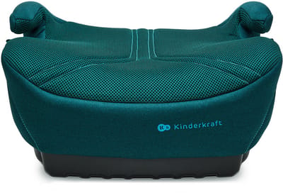 Kinderkraft I-BOOST 2 PRO i-Size - Zitverhoger - ISOFIX - Autostoel Booster - 125-150 cm 22-36 kg – 6-12 Jaar – R129 Goedgekeurd – Groen