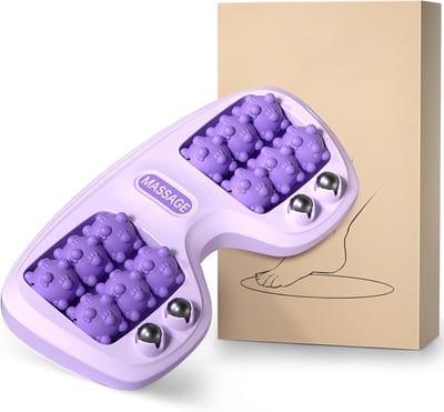 Voetmassage Roller - Voetreflex Massage - Pijn Verlichting - Dubbele Acupressuur - 28 x 14 x 4 cm