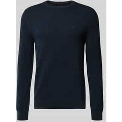 Marc O Polo Gebreide trui Pullover Regular Small-Logo Set van 1