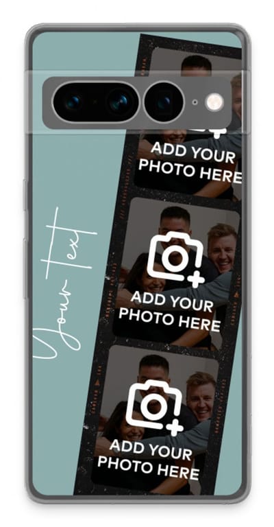 Gepersonaliseerd - Case Company® - Hoesje geschikt voor Google Pixel 7 Pro hoesje - Filmrol N°1 - Soft Cover Telefoonhoesje - Bescherming aan alle Kanten en Schermrand