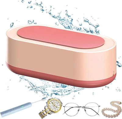 Sieraden Reiniger - Ultrasone Reiniger - Sieraden Poetsen - Effectieve Reiniging - Compact Formaat - Wit
