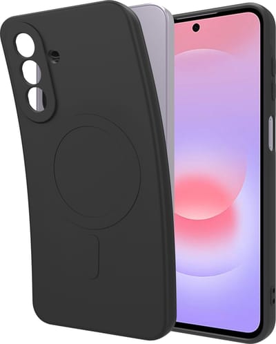 Just in Case hoesje geschikt voor Samsung Galaxy A27 Hoesje geschikt voor MagSafe - Color Backcover - Zwart