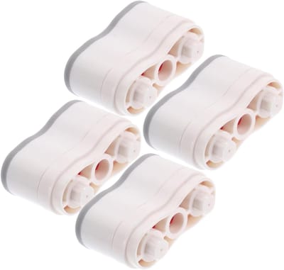Toiletbril Bumper - Bril Pads - Beschermt Toilet - Zelfklevend - 5x4 cm - Grijs