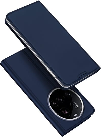 Dux Ducis - Telefoon Hoesje geschikt voor Xiaomi 15 Ultra - Skin Pro - Book Case - Blauw