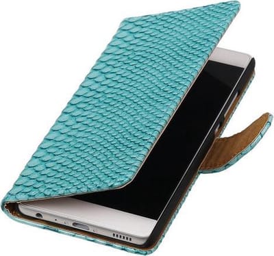 BestCases.nl Turquoise Slang booktype wallet cover hoesje voor Samsung Galaxy A3 2017 A320F
