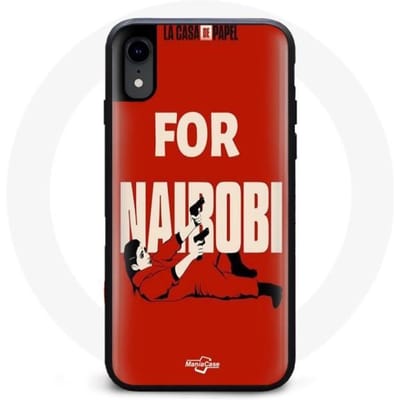 Coque Iphone XS Série La Casa De Papel Nairobi
