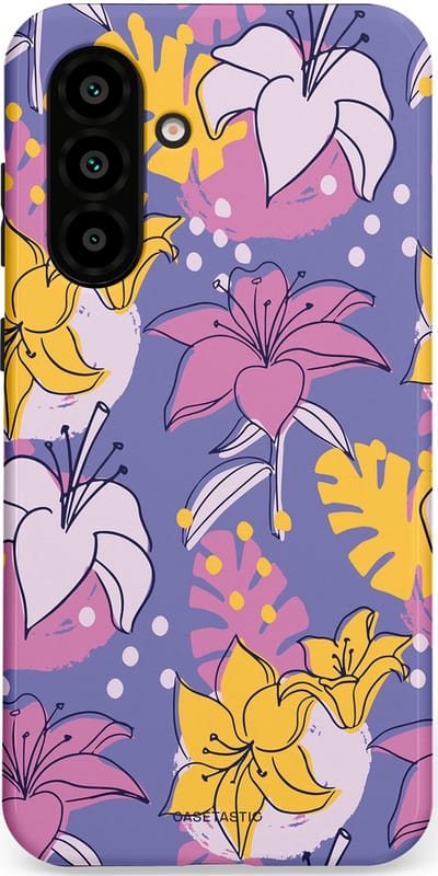 Casetastic Hoesje Geschikt voor Samsung A56 / A36 - Stijlvolle Beschermende Duo-layer Case - Lichtjesbloei