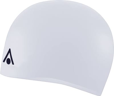 Aquasphere Race Cap - Badmuts - Volwassenen - Wit/Zwart
