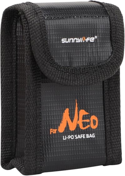 50CAL LiPo Safe Bag – Explosieveilige beschermtas voor 1 DJI Neo FPV drone-accu