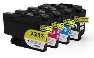 Inktcartridge geschikt voor Brother LC-3233 / LC-3235 | 1x Multipack geschikt voor Brother DCP-J1100DW - MFC-J1300DW