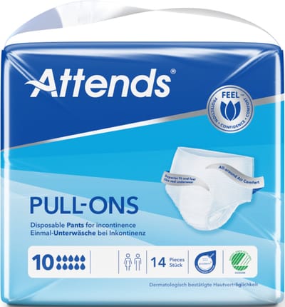 ATTENDS Pull-Ons 10 Medium - 8 pakken van 14 stuks