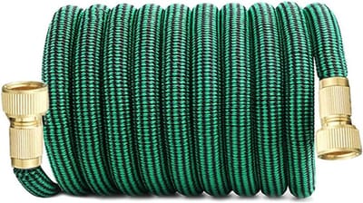 Tuinslang - Flexibele slang - Gazon besproeien - Lekvrij ontwerp - 25FT - Groen