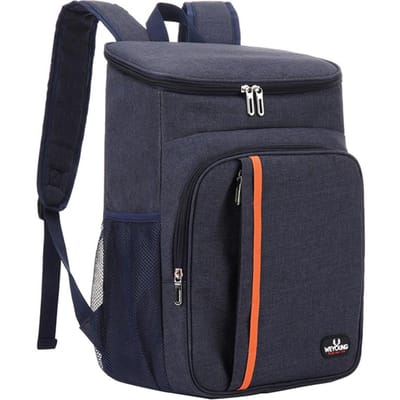 18L grote capaciteit lekvrije lunchrugzak thermische grote picknick koele en warme geïsoleerde tas marineblauwe kleur