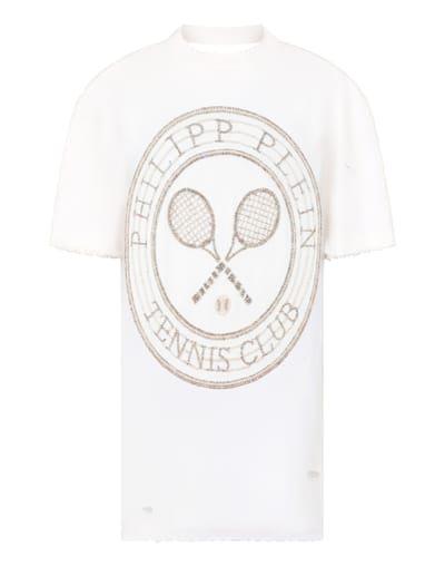 Open Back T-Shirt Mini Dress Tennis Club