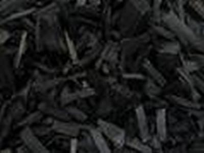 Houtsnippers Gekleurd Klein / Decochips 10-20mm - ZWART - Bodembedekking Bloempotten en Plantenbakken - Zak 5 ltr