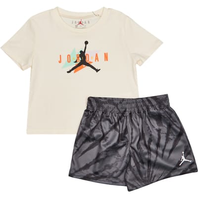 Jordan Festival Tie Dye Trainingspakken Baby - Wit - Maat 74 - 80 CM - Katoen Jersey