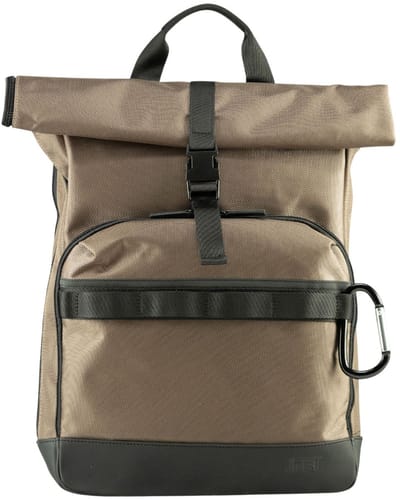 JOST Laptop rugzak Rugzak met laptopvak Balling Kurier Backpack Taupe