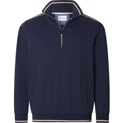 Babista herren Sweatshirt - 48/50 - donkerblauw - Plus Size