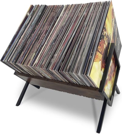 Opberghouder voor Vinylplaten - 12" Albumhouder & Displaystandaard voor Boeken en Platenalbums - Organizer voor Album en LP