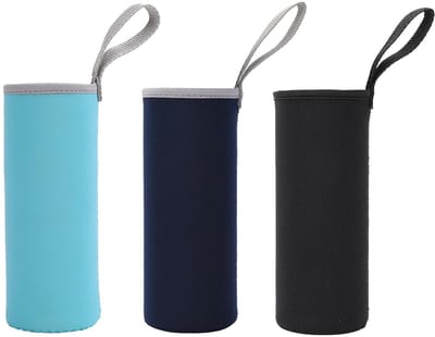 Dailygoods- Flessendeksels - Geïsoleerde Flessenzakken - Antislip - Zacht Stof - Neopreen - Voor Koude/Warme Dranken - Fleshoes