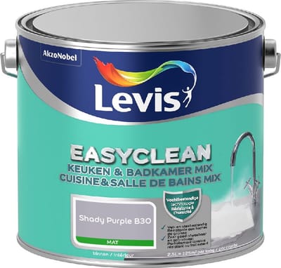 Levis - Easyclean Keuken & Badkamer Mix - Shady Purple B30 - Mengverf - 2,5 L