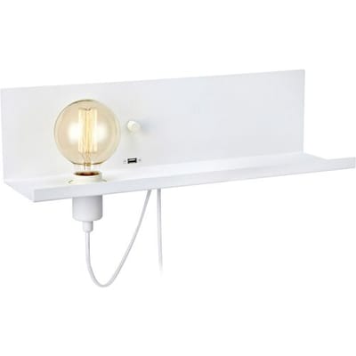 Marksjold Multi Wandlamp USB Wit