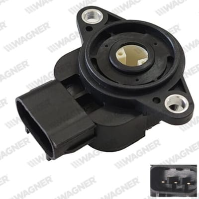 Sensor, smoorkleppenverstelling WAGNER THR00032