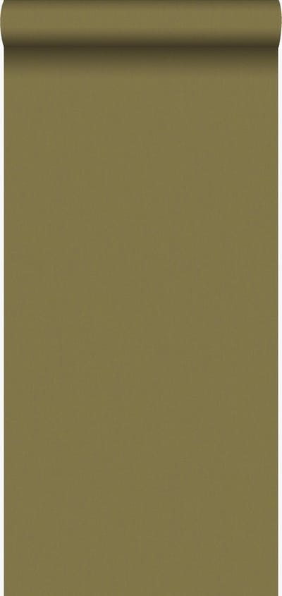 Origin Wallcoverings behang effen okergeel - 53 cm x 10.05 m - 346905