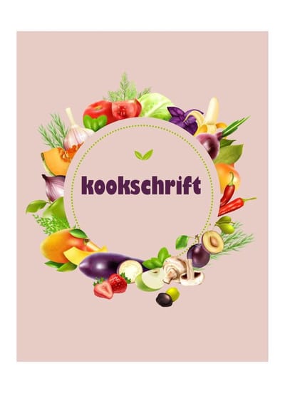HappyBook - Kookschrift - Recepten boek - Roze - Recepten - Favoriete Recepten - Kookboek - Maak je eigen kookboek - Cadeau - Softcover - Elastiek - Boekenlegger - Familierecepten - Familie - Koken met vrienden - Gerechten opschrijven - Gerechtenboek