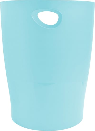 Exacompta 8x Papiermand met grote capaciteit van 15 liter. - Pastelgroen - 45363D